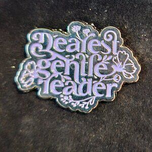 Bridgerton-Inspired Lady Whistledown Enamel Pin